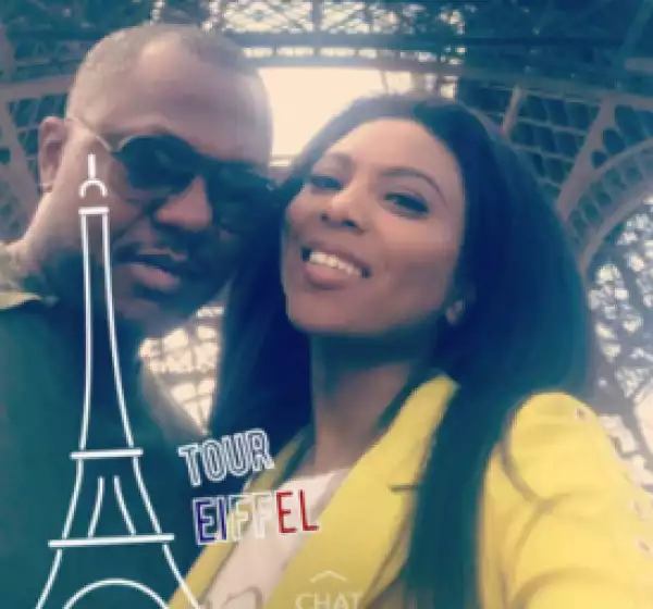 The honeymoon Continues! Stephaine Coker & Hubby Olumide Aderinokun Spend Time in France